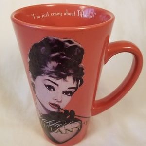 Breakfast at Tiffany's Mug Audrey Hepburn 6"